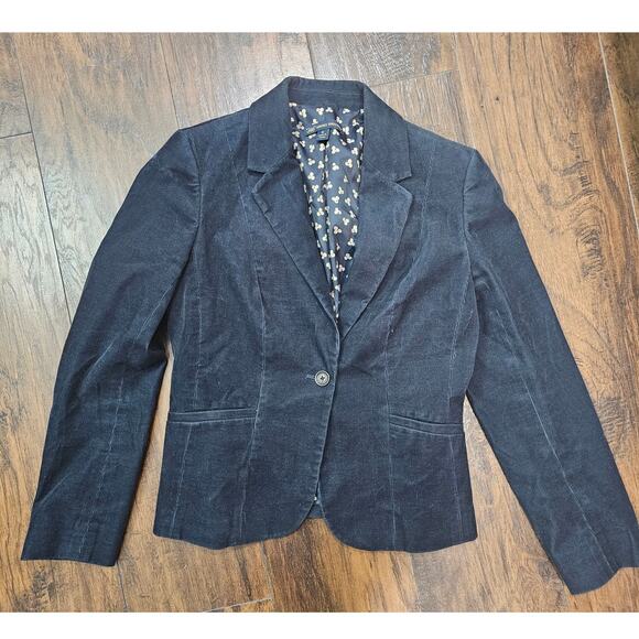 Brooks Brothers Women's Black Velvet Blazer - Size 4 - Picture 1 of 3
